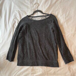 Pact Sweatshirt - raw hem sleeves